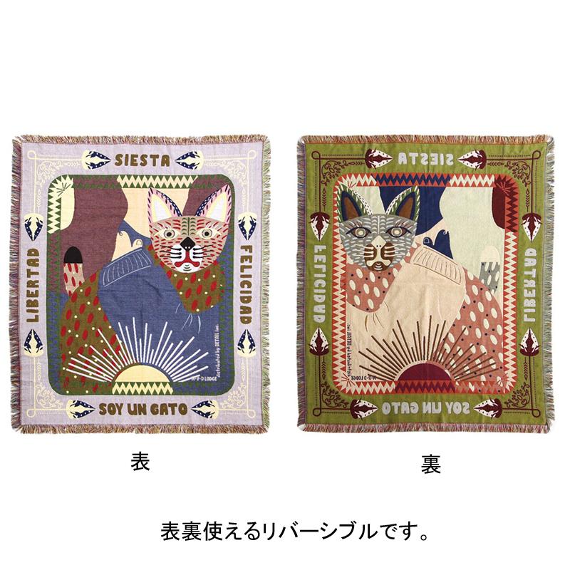 オアハカ スローケット 猫 うさぎ OAX Throwket DETAIL INC.