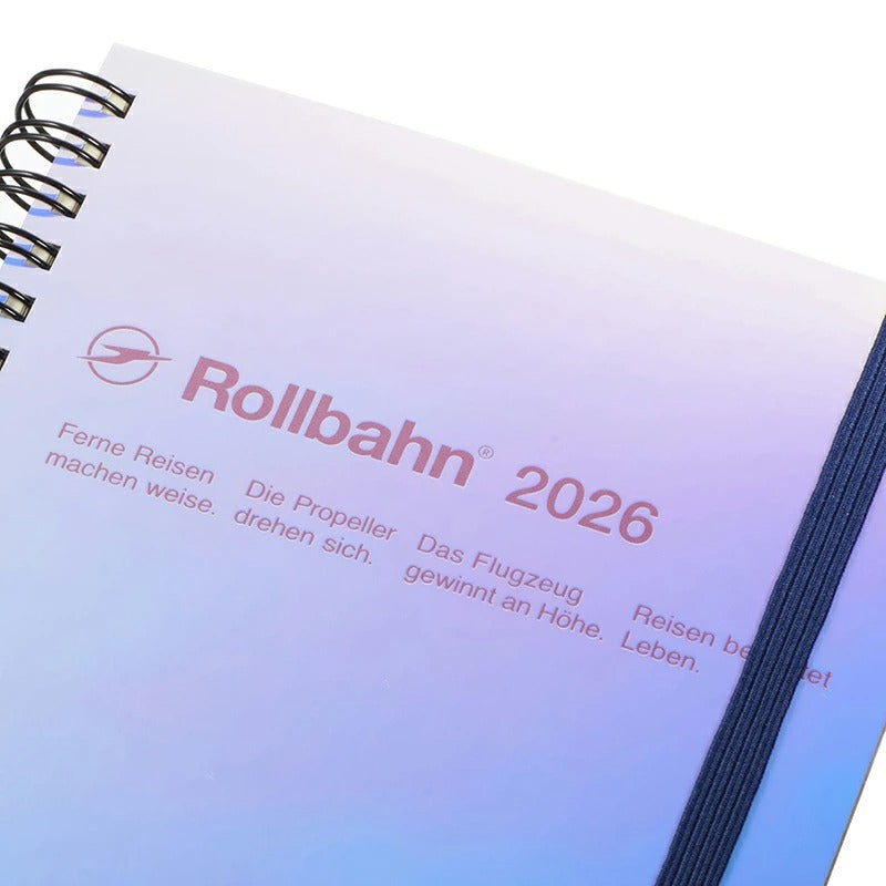 ロルバーン 2026 ダイアリー L メタリック デルフォニックス DELFONICS Rollbahn