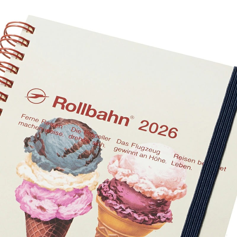 ロルバーン 2026 ダイアリー L アメリカンスイーツ デルフォニックス DELFONICS Rollbahn