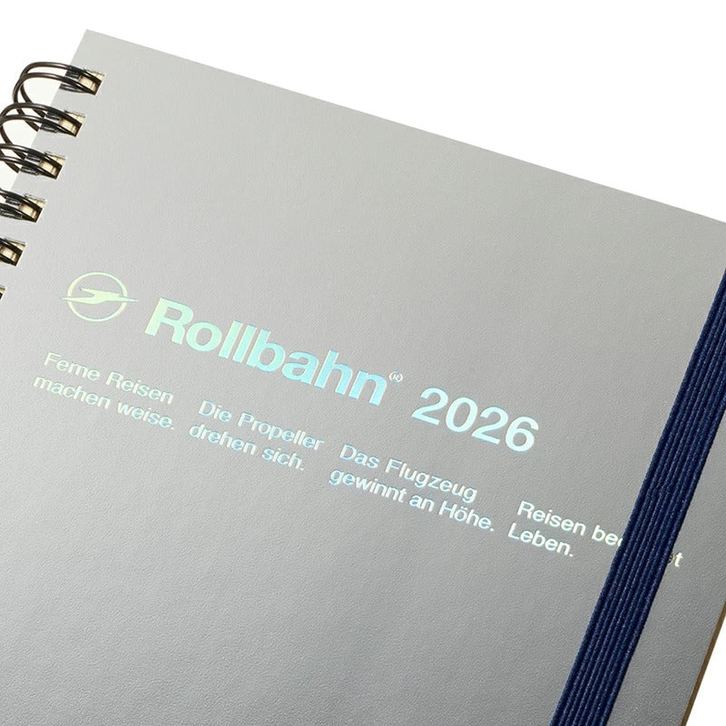 ロルバーン 2026 ダイアリー L メタリック デルフォニックス DELFONICS Rollbahn