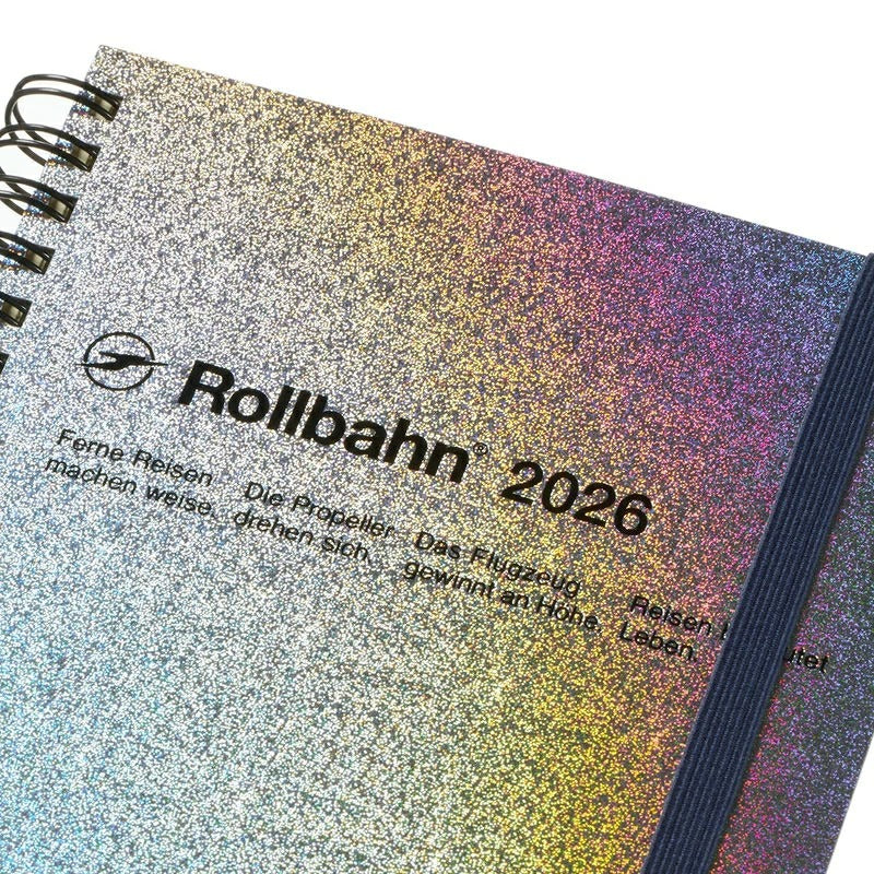 ロルバーン 2026 ダイアリー L メタリック デルフォニックス DELFONICS Rollbahn