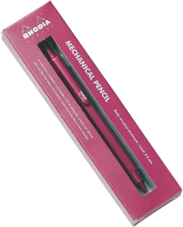 ロディア スクリプト シャープペン 0.5 ブルージーンズ マジェンタ RHODIA 2026限定カラー