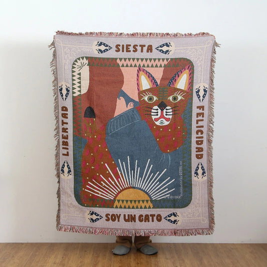 オアハカ スローケット 猫 OAX Throwket DETAIL INC.