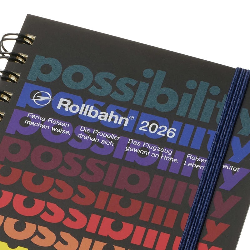 ロルバーン 2026 ダイアリー M ワード デルフォニックス DELFONICS Rollbahn