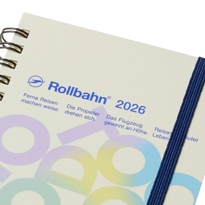 ロルバーン 2026 ダイアリー M ワード デルフォニックス DELFONICS Rollbahn