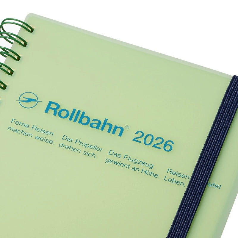 ロルバーン 2026 ダイアリー L クリア デルフォニックス DELFONICS Rollbahn