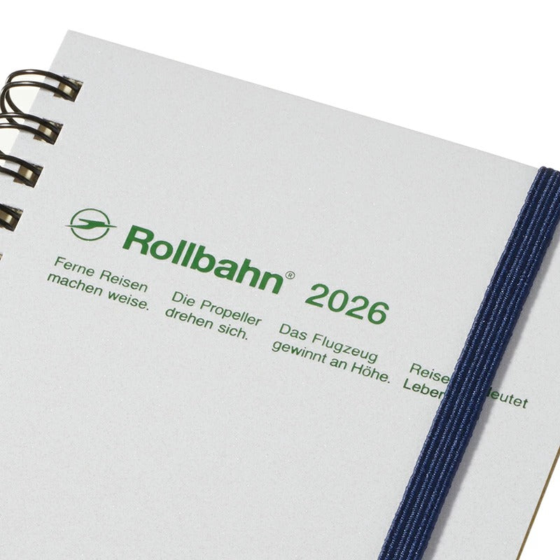 ロルバーン 2026 ダイアリー M メタリック デルフォニックス DELFONICS Rollbahn