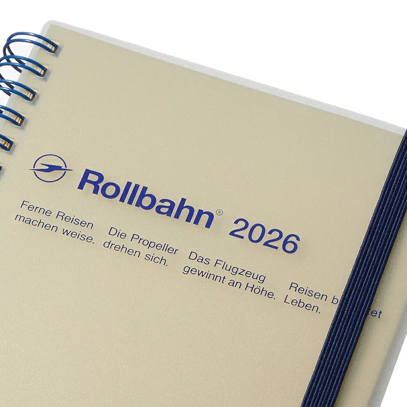 ロルバーン 2026 ダイアリー L クリア デルフォニックス DELFONICS Rollbahn