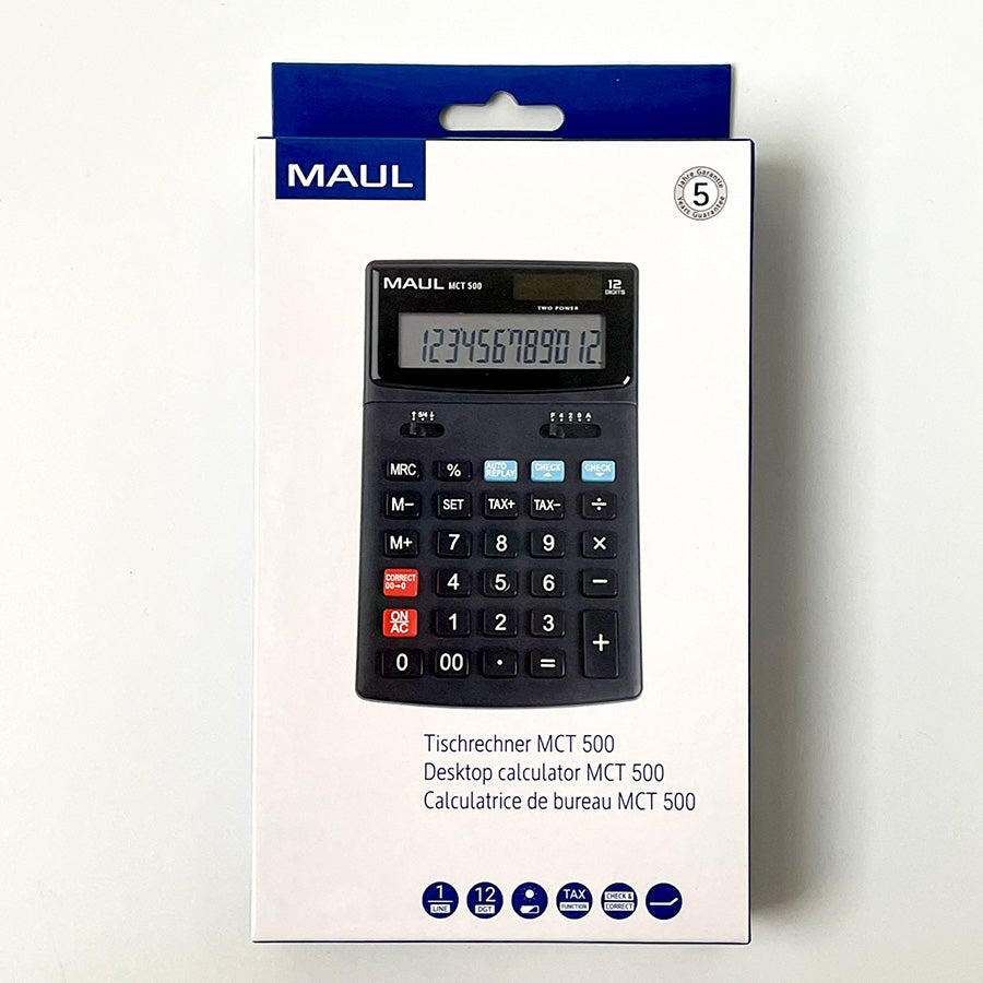 MAUL カリキュレーター スタンド MCT 500 電卓