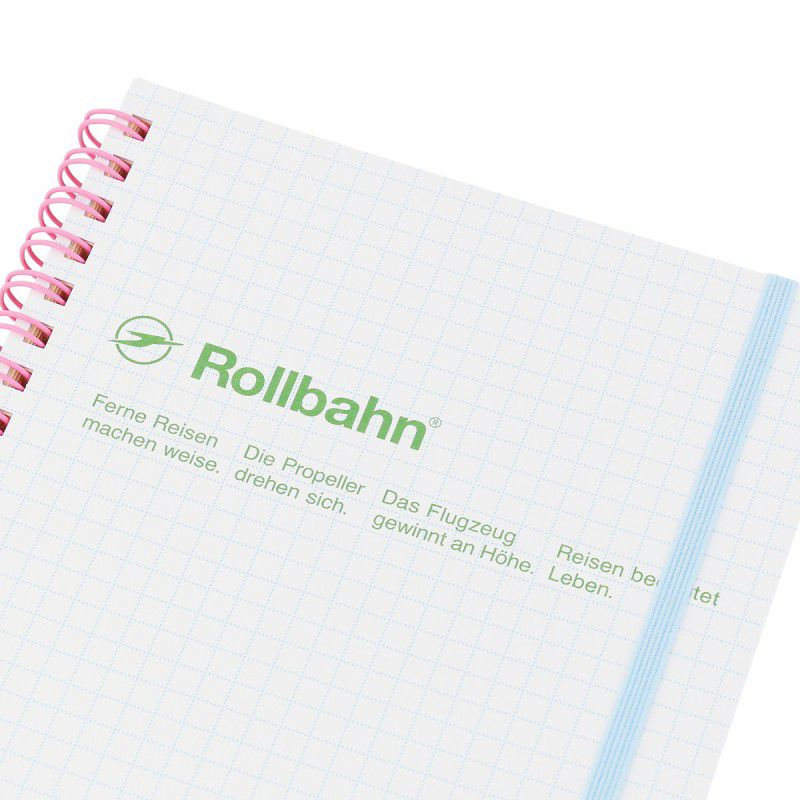 ロルバーン ノート L スコラ ポケット付メモ デルフォニックス DELFONICS Rollbahn