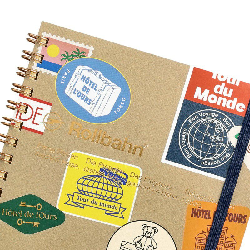 ロルバーン ノート ペリープル L ポケット付メモ デルフォニックス rollbahn DELFONICS