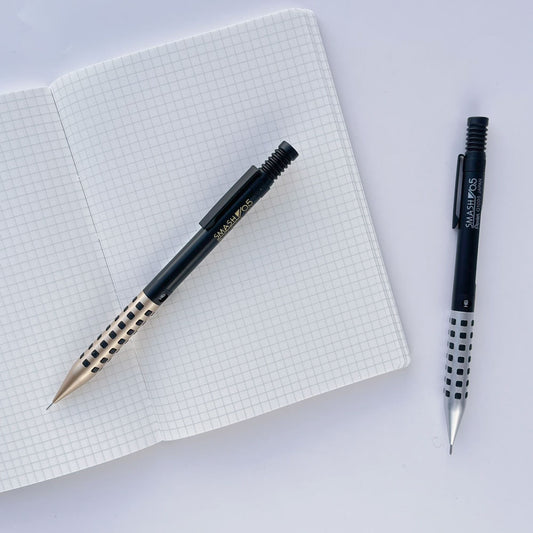 ぺんてる スマッシュ 限定カラー シャープペン SMASH ゴールド & ブラック シルバー＆ブラック 0.5mm