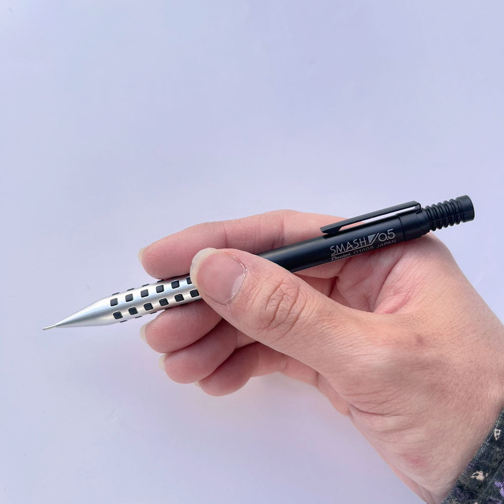 ぺんてる スマッシュ 限定カラー シャープペン SMASH ゴールド & ブラック シルバー＆ブラック 0.5mm