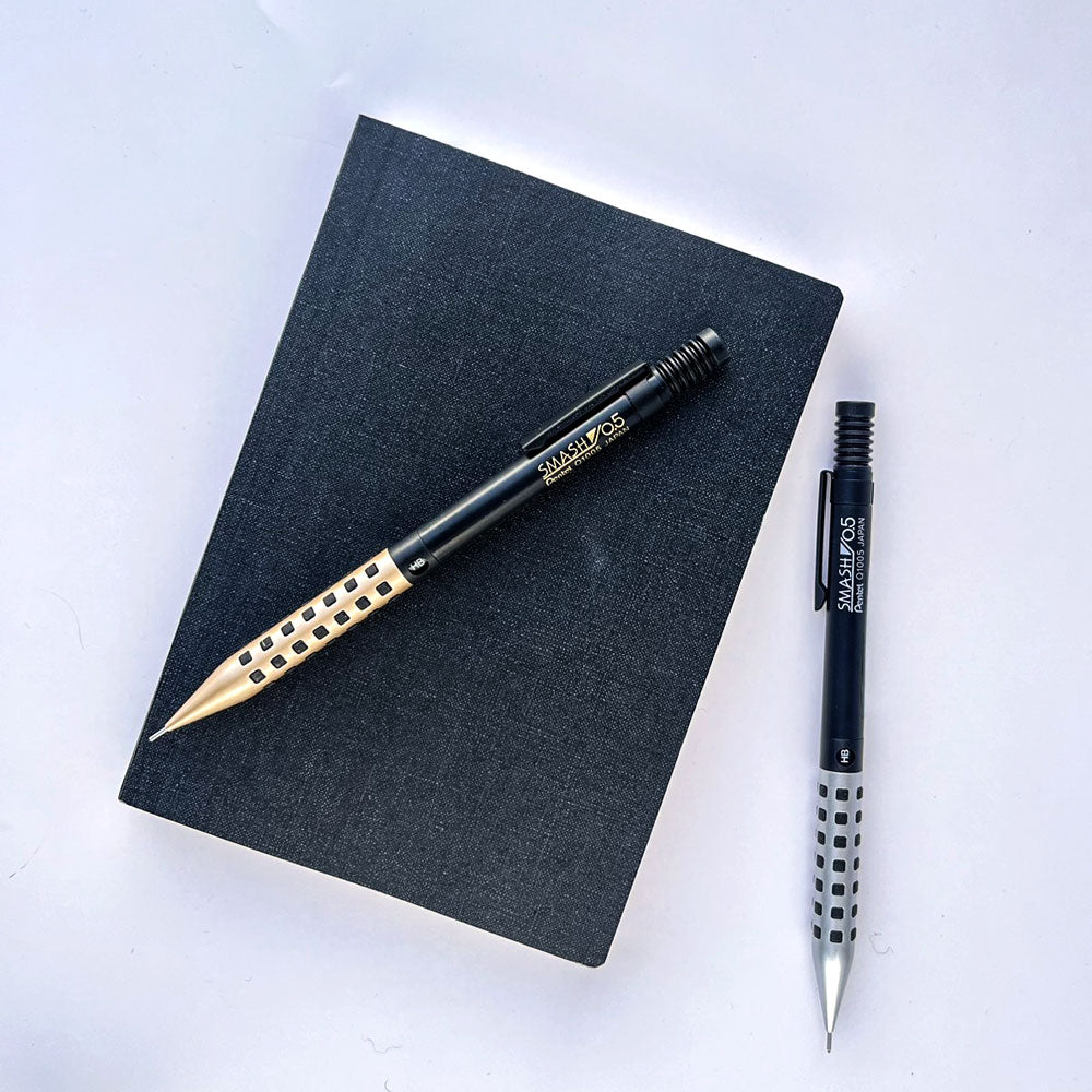 ぺんてる スマッシュ 限定カラー シャープペン SMASH ゴールド & ブラック シルバー＆ブラック 0.5mm