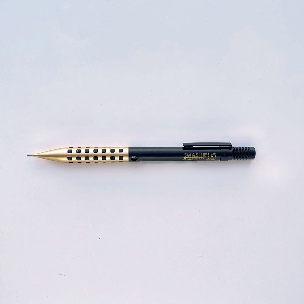 ぺんてる スマッシュ 限定カラー シャープペン SMASH ゴールド & ブラック シルバー＆ブラック 0.5mm