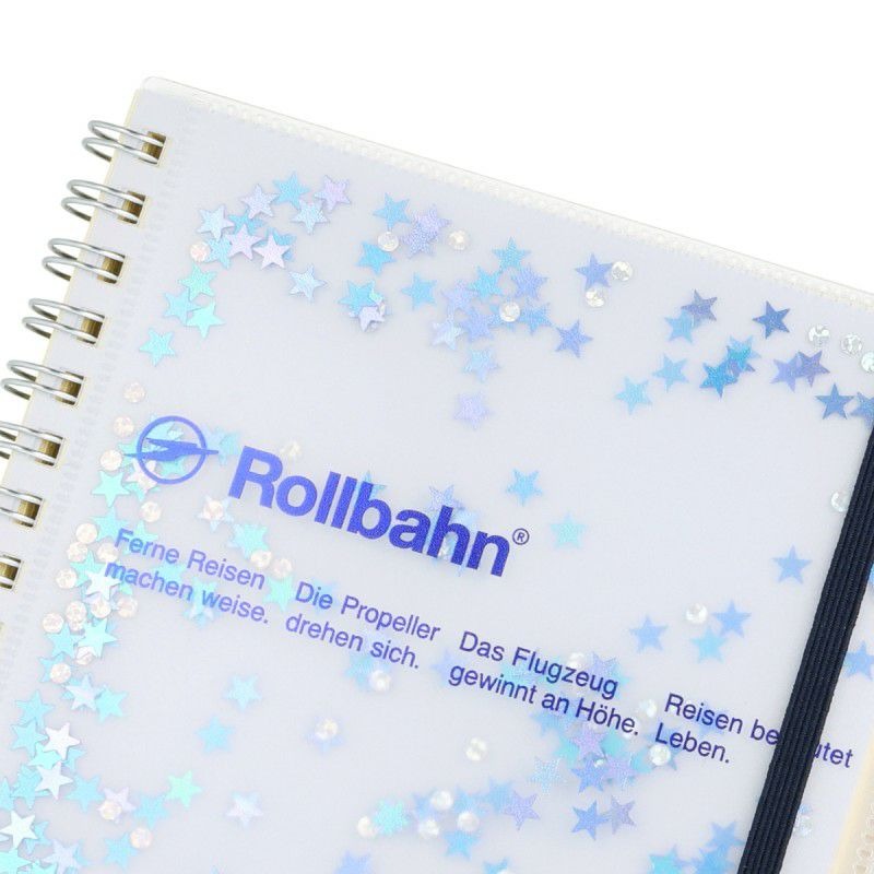 ロルバーン ノート グリッター L ポケット付メモ デルフォニックス DELFONICS Rollbahn