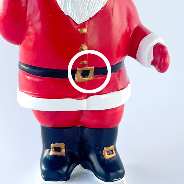 キッカーランド ソーラーサンタウィズベル クリスマス Kikkerland Solar Santa With Bell