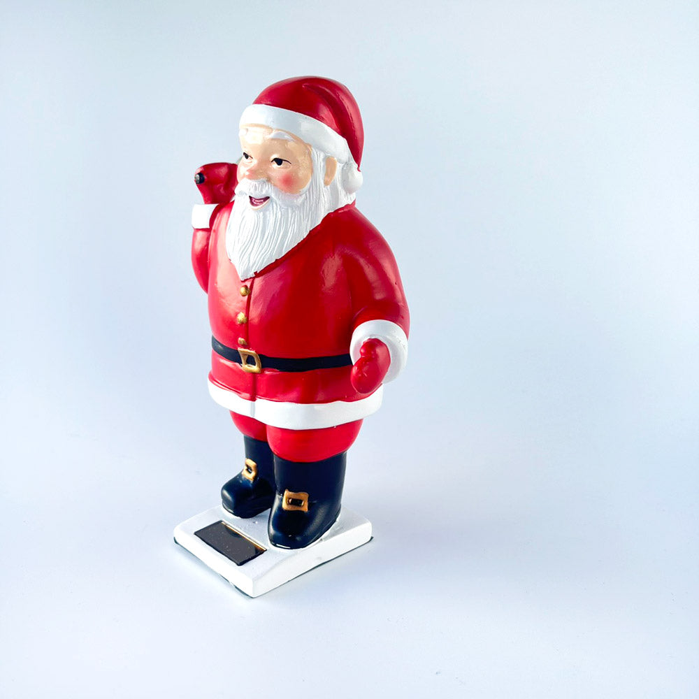 キッカーランド ソーラーサンタウィズベル クリスマス Kikkerland Solar Santa With Bell