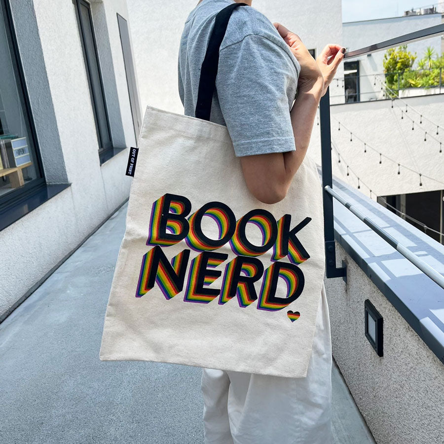 アウトオブプリント トートバッグ ブックナード BOOK NERD Out Of Print