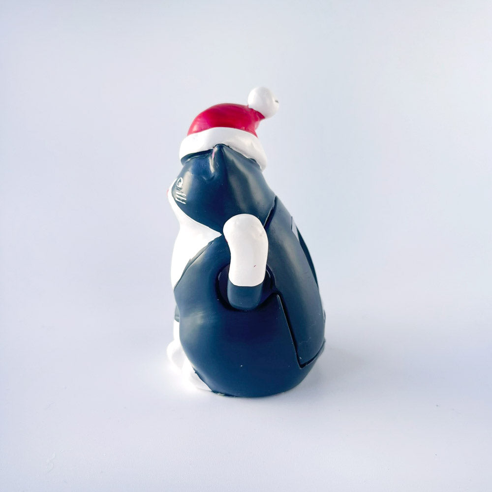 キッカーランド ソーラーキャット ウィズ サンタ ハット クリスマス KIKKERLAND Solar Cat With Santa Hat