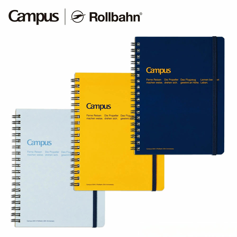 Campus × Rollbahn リングメモ L コラボノート