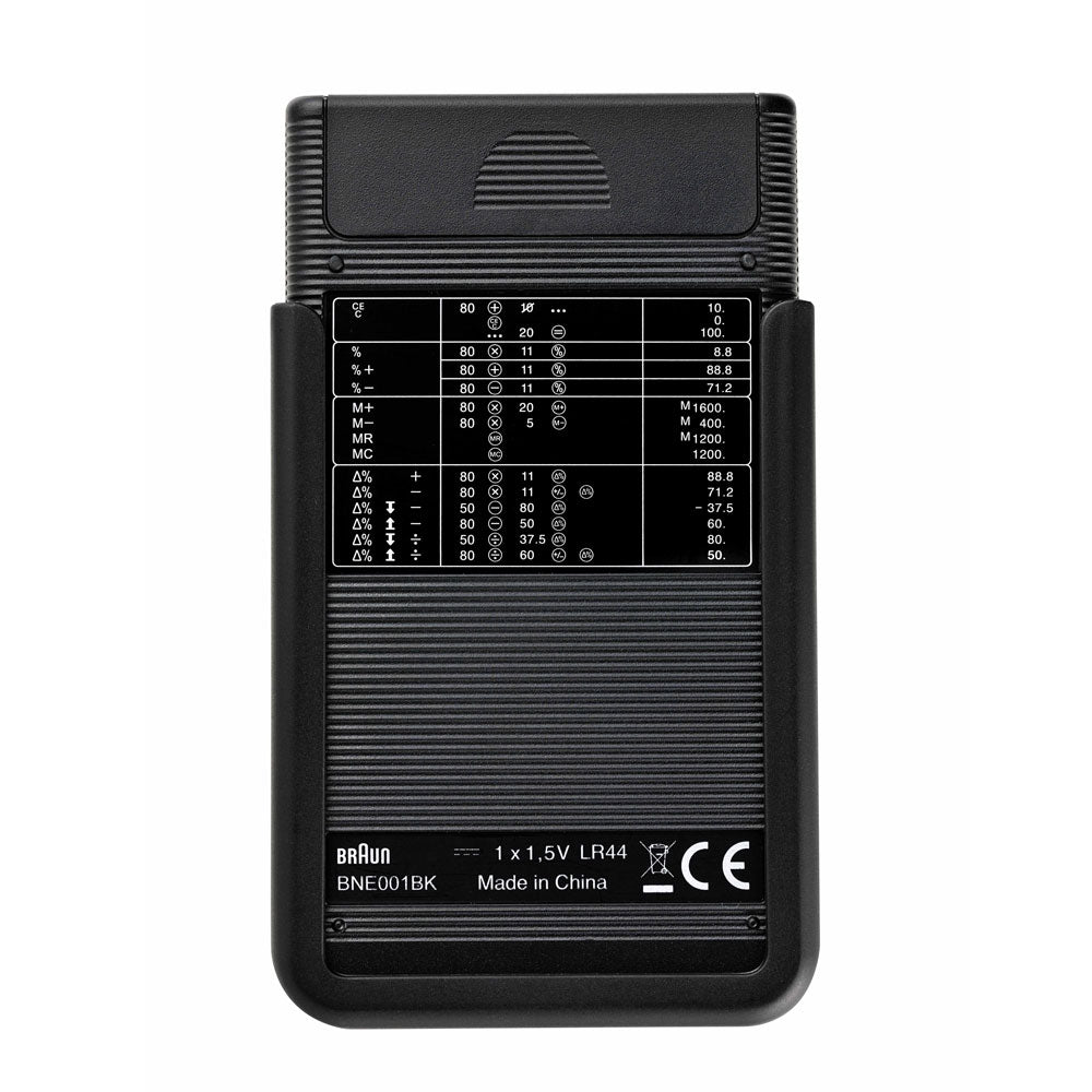 BRAUN Calculator BNE001BK ブラウン 電卓