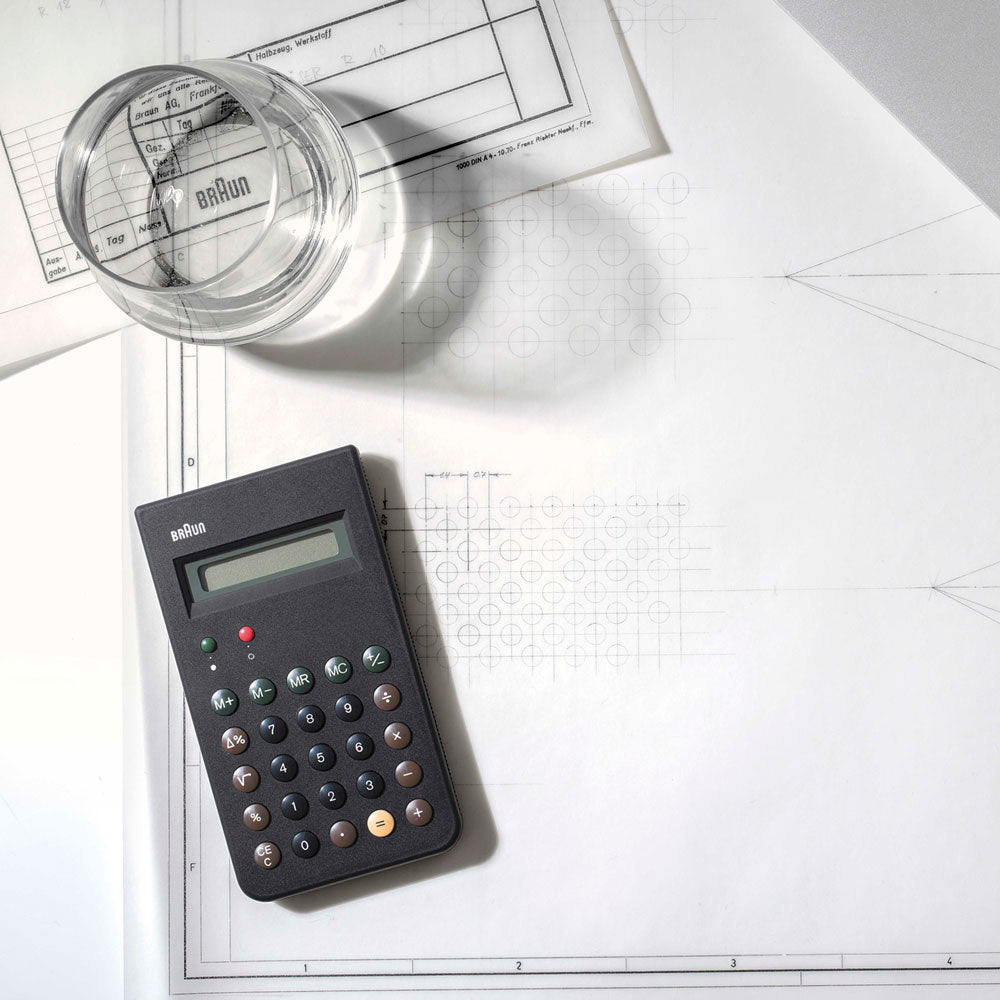 BRAUN Calculator BNE001BK ブラウン 電卓