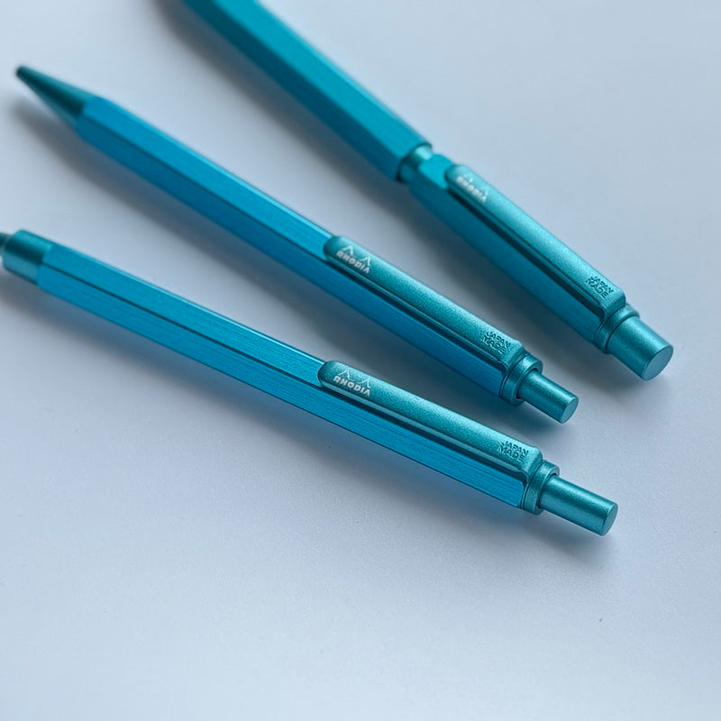ロディア スクリプト ターコイズ 限定版 復刻 シャープペン 0.5 RHODIA