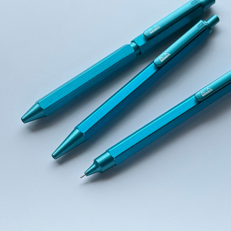 ロディア スクリプト 復刻 ターコイズ ボールペン RHODIA