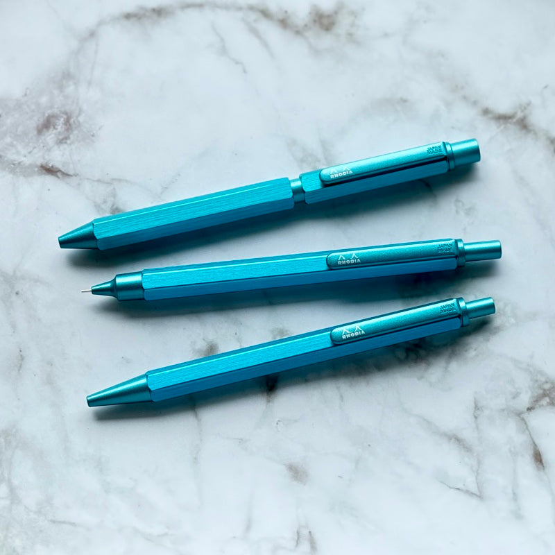 ロディア スクリプト ターコイズ 限定版 復刻 シャープペン 0.5 RHODIA