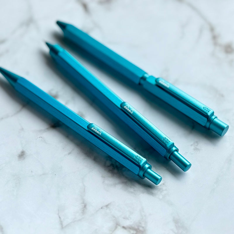 ロディア スクリプト ターコイズ 限定版 復刻 シャープペン 0.5 RHODIA