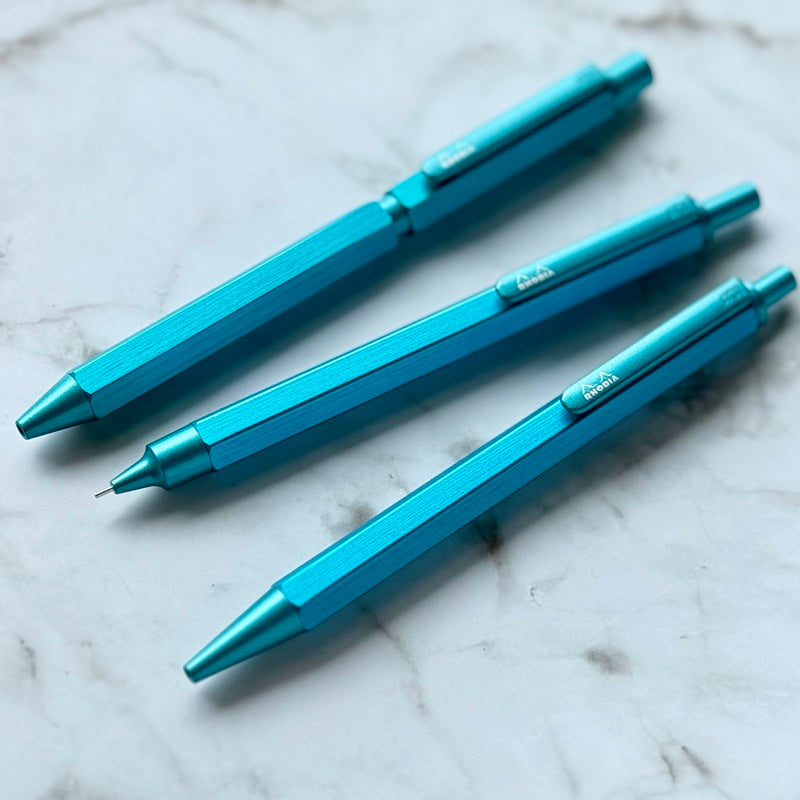 ロディア スクリプト 復刻 ターコイズ ボールペン RHODIA