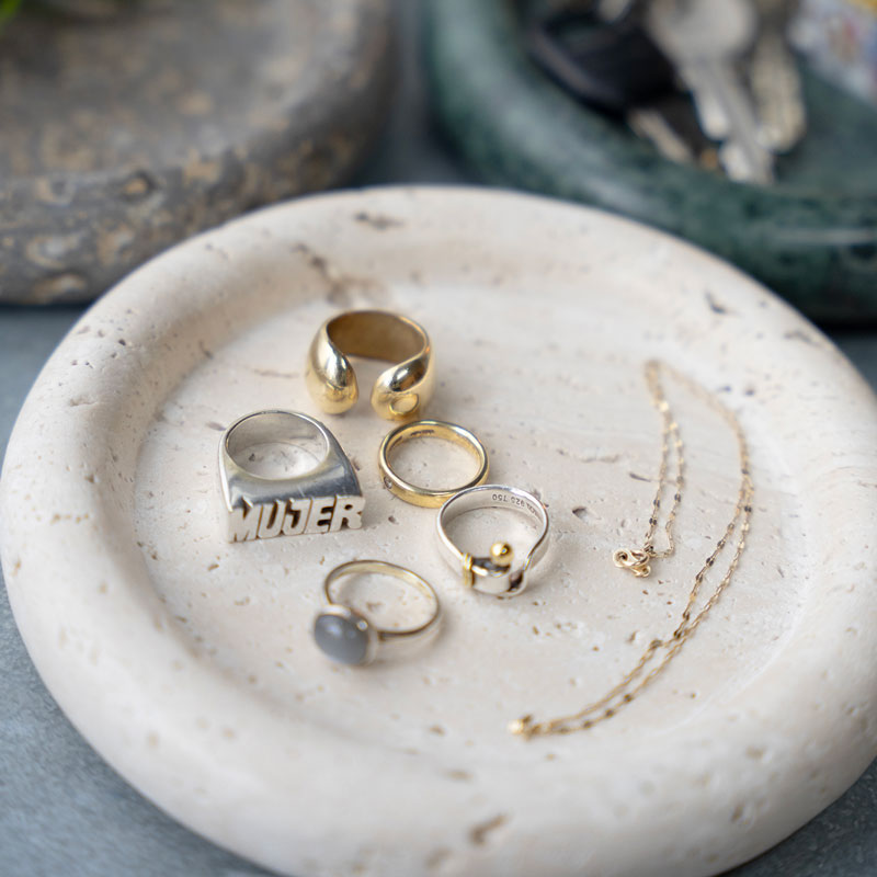 ストーンサークルトレイ アマブロ 天然石 STONE CIRCLE TRAY amabro