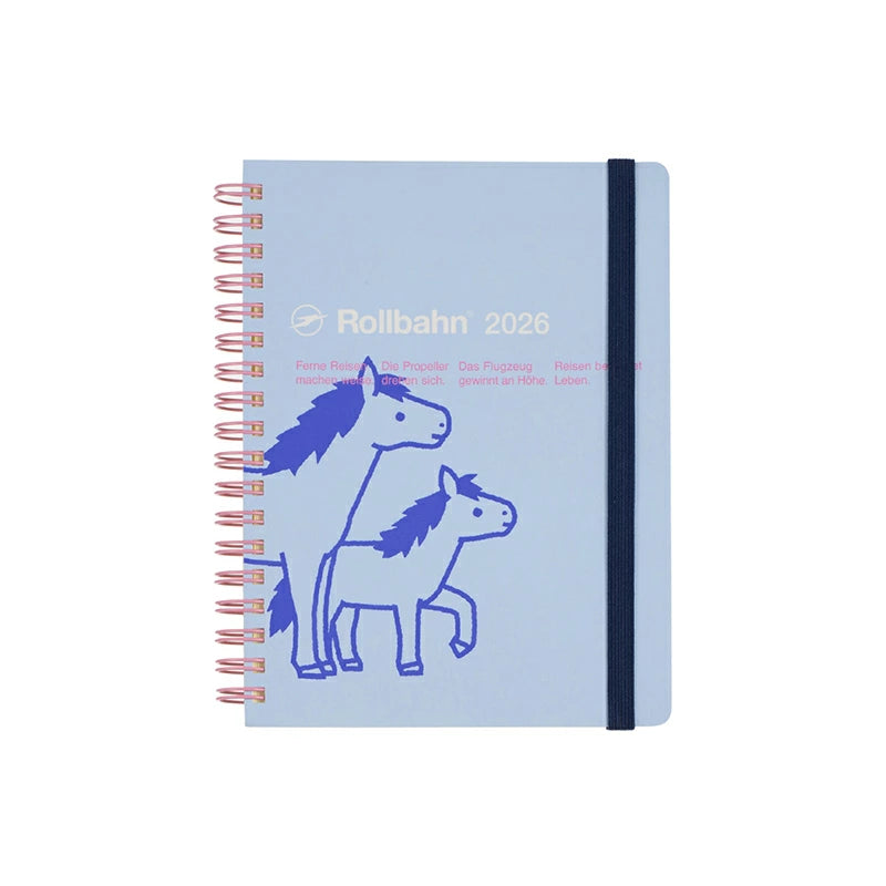 ロルバーン 2026 ダイアリー L ポニー デルフォニックス DELFONICS Rollbahn