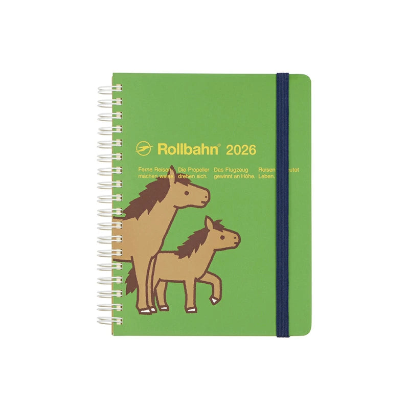 ロルバーン 2026 ダイアリー L ポニー デルフォニックス DELFONICS Rollbahn