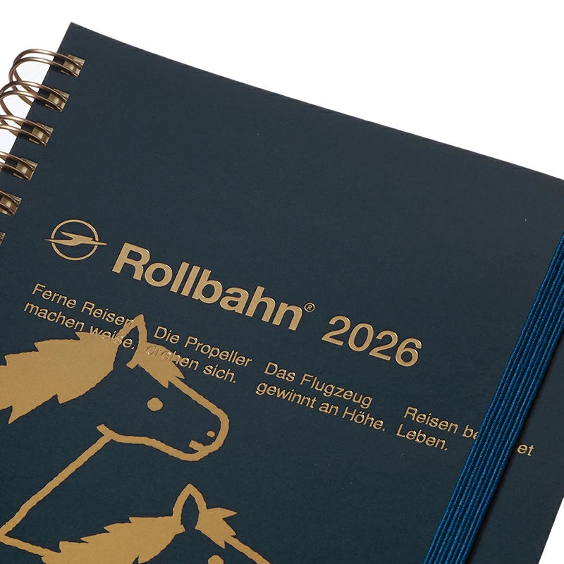 ロルバーン 2026 ダイアリー L ポニー デルフォニックス DELFONICS Rollbahn