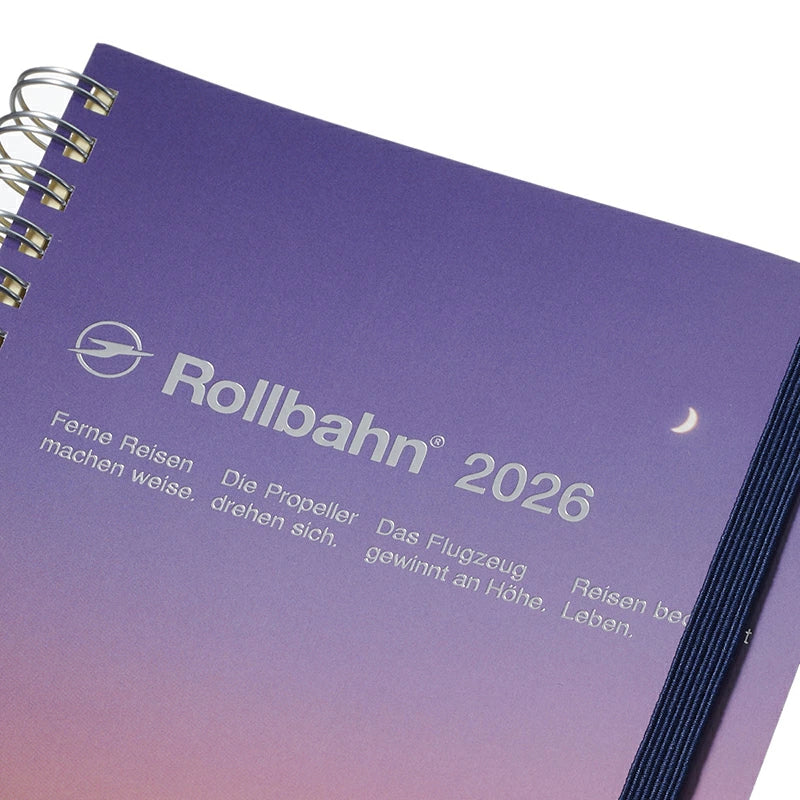 ロルバーン 2026 ダイアリー L カーム デルフォニックス DELFONICS Rollbahn