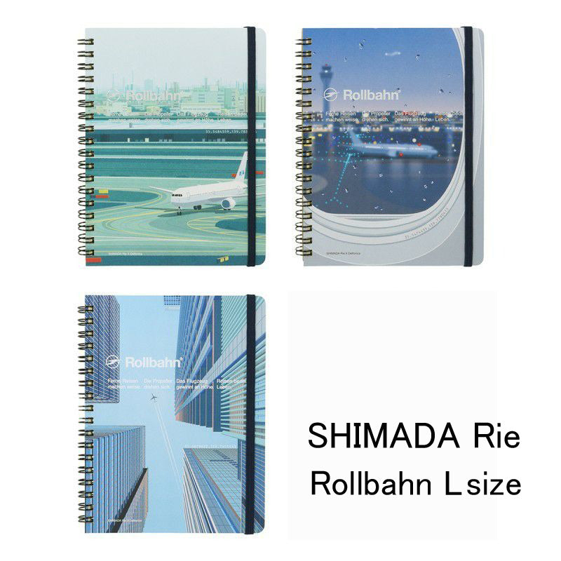 ロルバーン ノート L ポケット付メモ SHIMADA Rie デルフォニックス DELFONICS Rollbahn