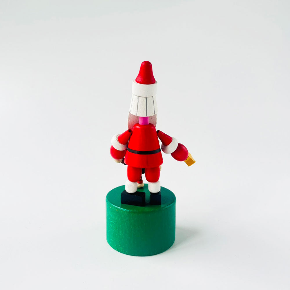デトア プッシュアップトイ クリスマス サンタ トナカイ DETOA WOODEN PUSH UP TOY