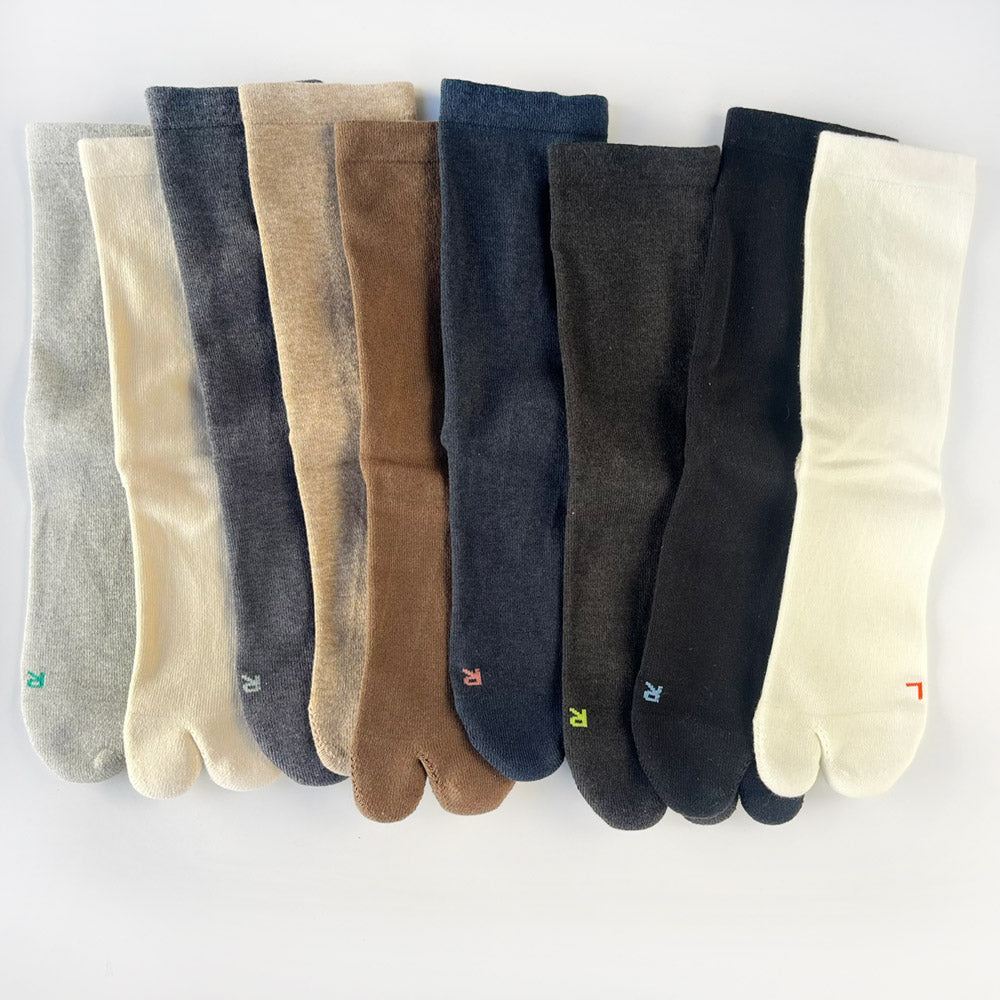 アミタビ ベーシックソックス AMITABI ベーシックカラー 足袋ソックス