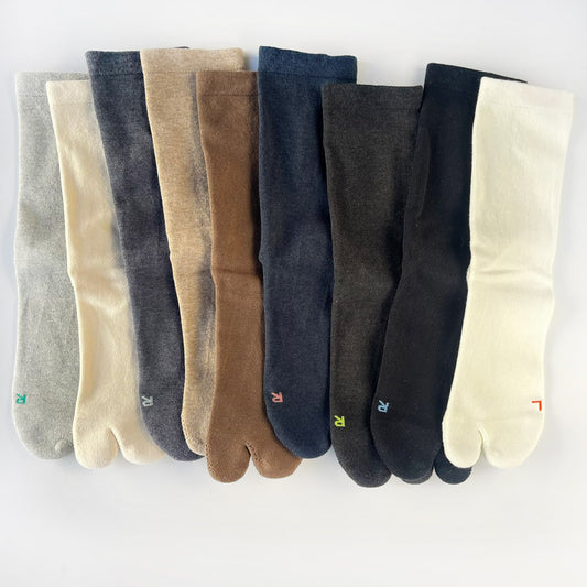 アミタビ ベーシックソックス AMITABI ベーシックカラー 足袋ソックス