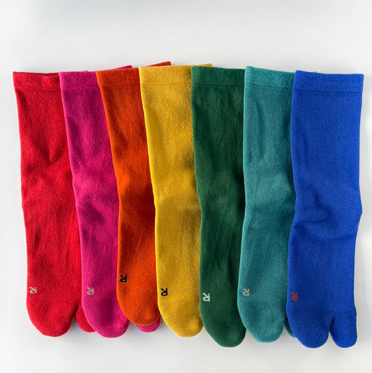 アミタビ ベーシックソックス AMITABI カラフル 足袋ソックス