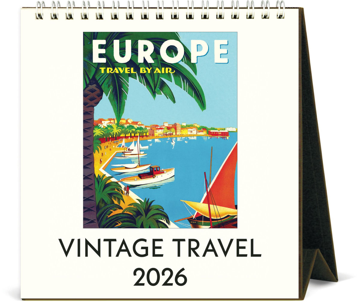 カバリーニ 2026年 カレンダー  VINTAGE TRAVEL ビンテージトラベル  卓上