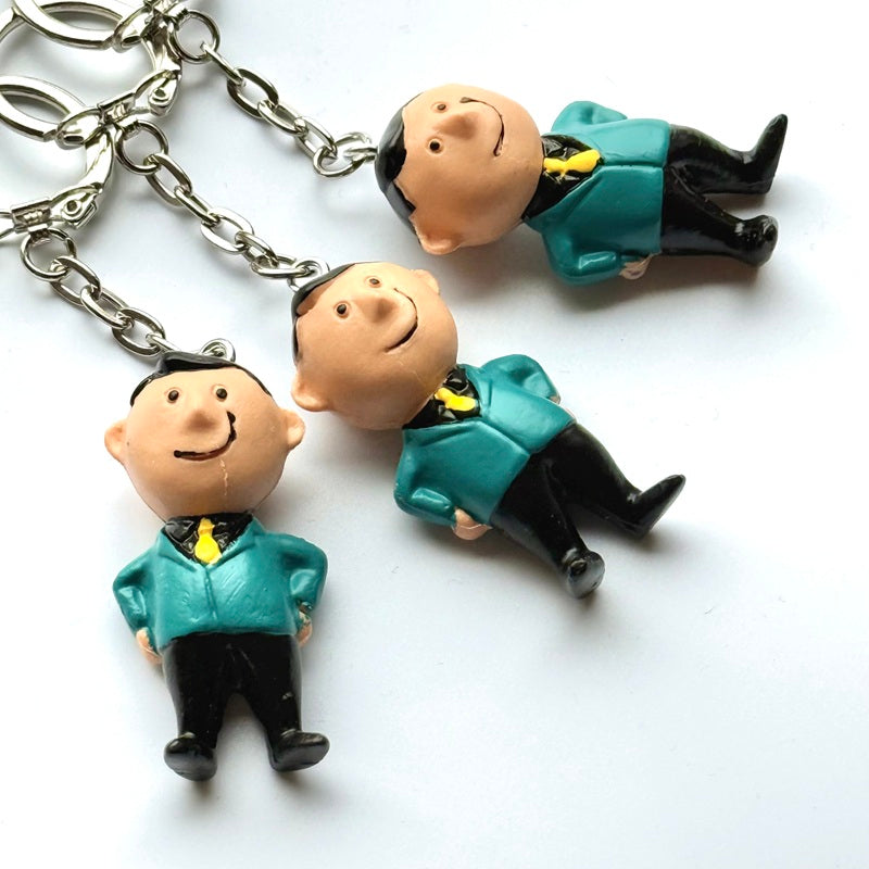 Alfred Fischer Keyring 紳士 キーホルダー HERE by DETAIL