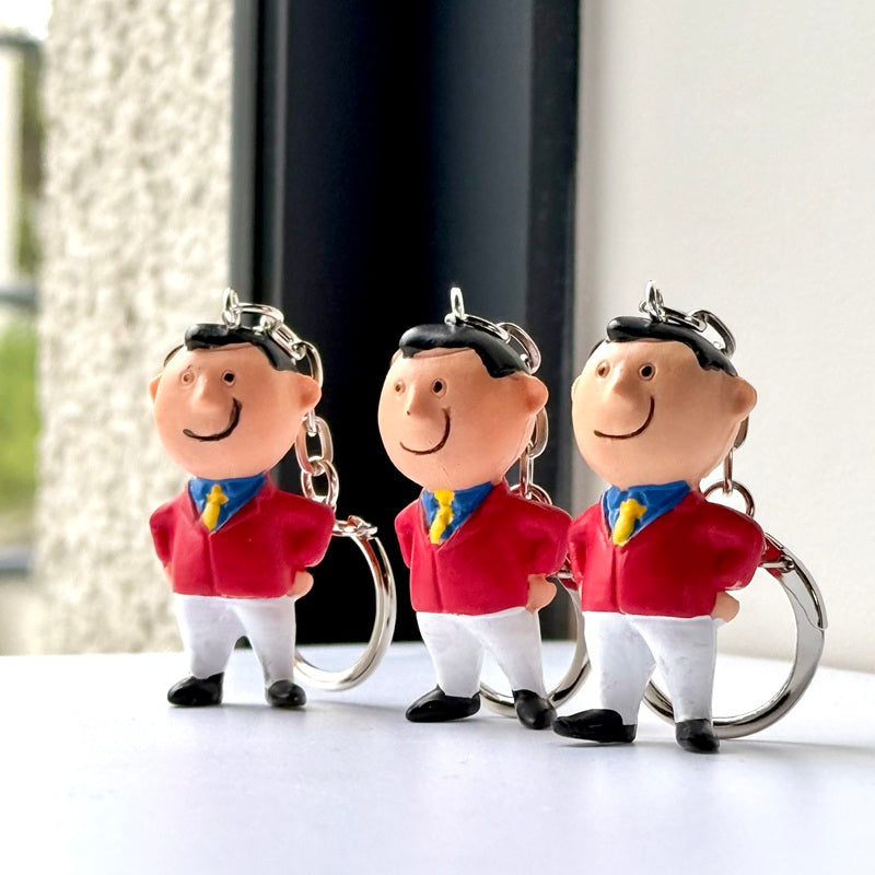 Alfred Fischer Keyring 紳士 キーホルダー HERE by DETAIL