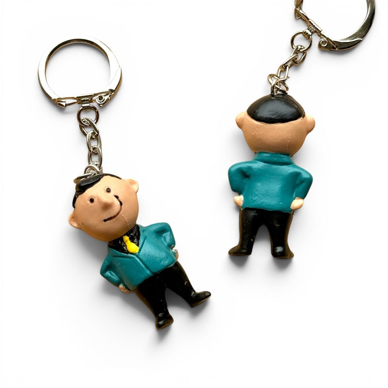 Alfred Fischer Keyring 紳士 キーホルダー HERE by DETAIL