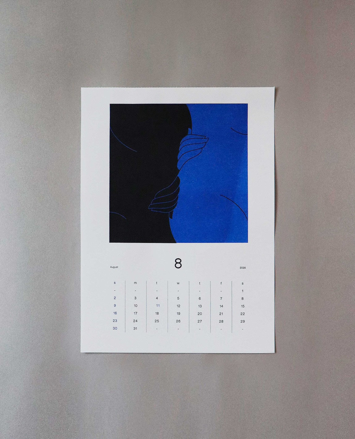 SYMMETRY 2026年 カレンダー 井上元太 壁掛け