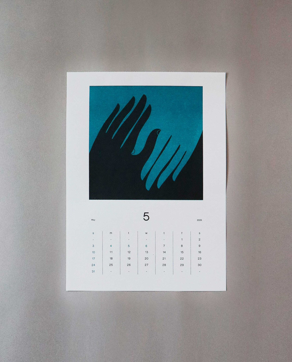 SYMMETRY 2026年 カレンダー 井上元太 壁掛け