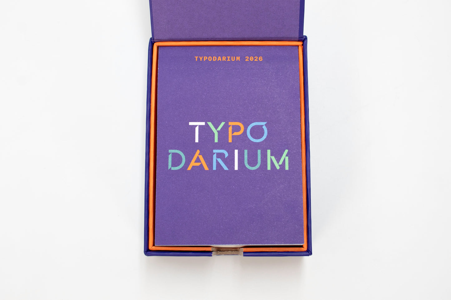 日めくり カレンダー タイポダリウム Typodarium 2026