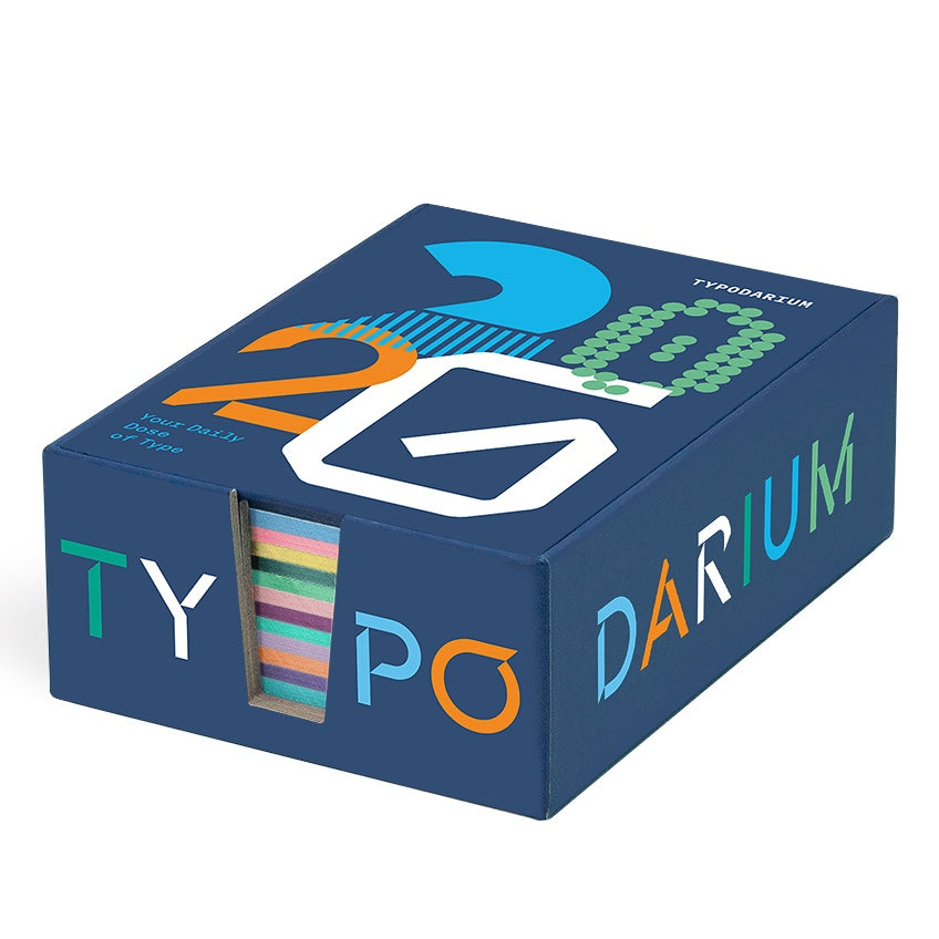 日めくり カレンダー タイポダリウム Typodarium 2026